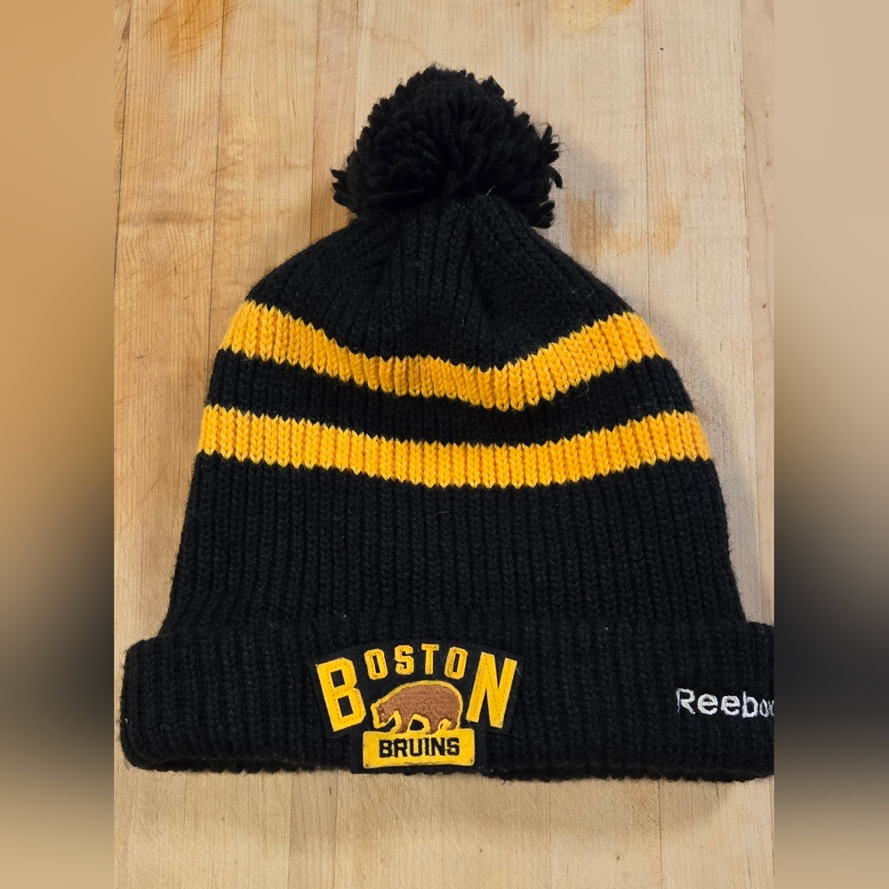 Reebok Boston Bruins commemorative winter hat from the 2016 Winter Classic